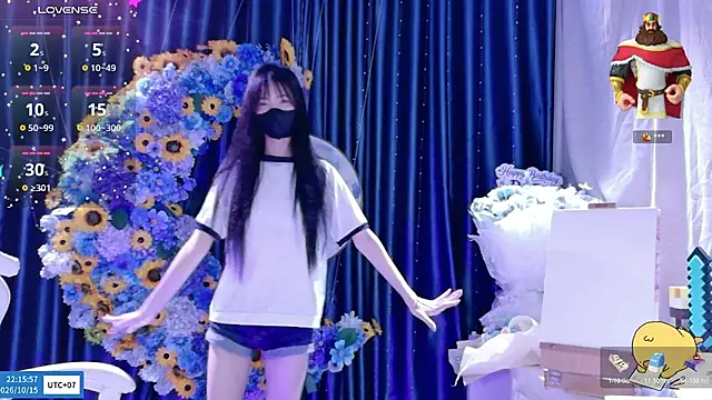 Show de Your-Sunshinee na webcam