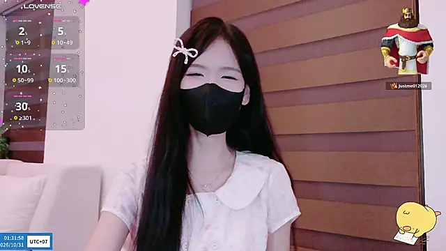Show de Your-Sunshinee na webcam