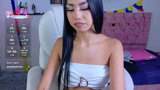 Show de SteicyBloom na webcam