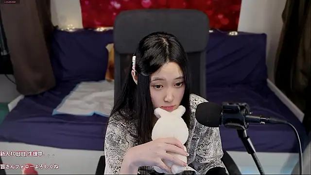 hudie_chan 现场XXX聊天
