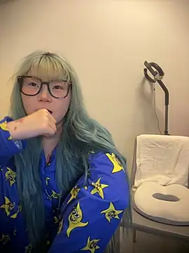 Show de Rocket-Girl na webcam
