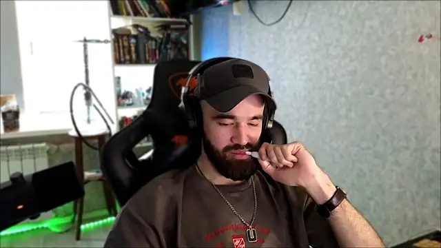 Show de _Serious_Man na webcam