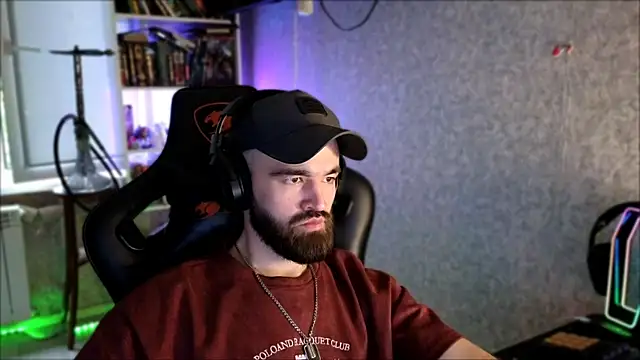 Show de _Serious_Man na webcam