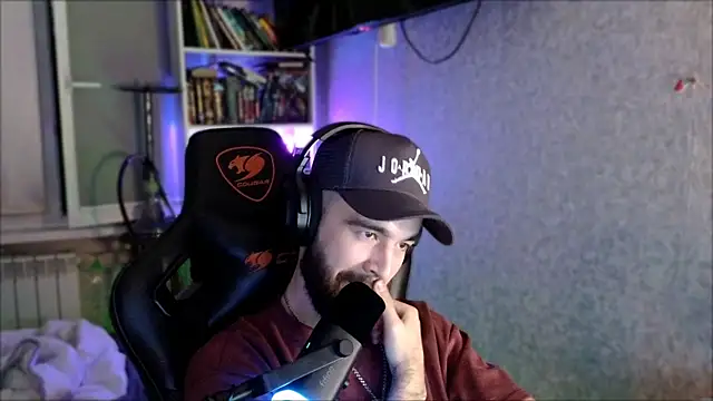 Show de _Serious_Man na webcam
