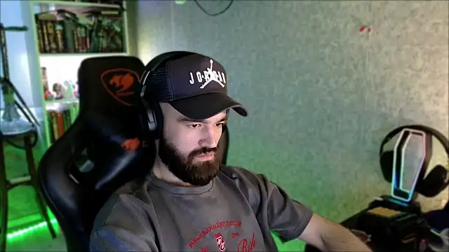 Show de _Serious_Man na webcam