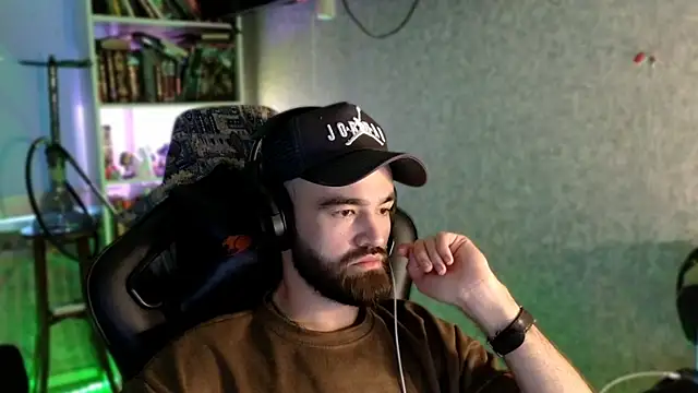 Show de _Serious_Man na webcam