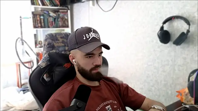 Show de _Serious_Man na webcam