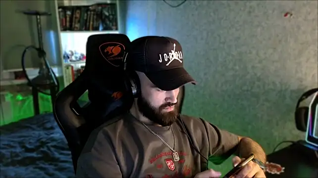Show de _Serious_Man na webcam