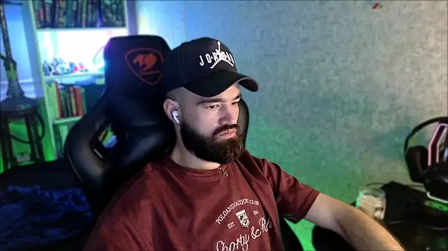 Show de _Serious_Man na webcam