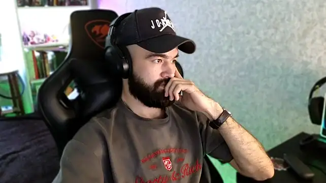 Show de _Serious_Man na webcam