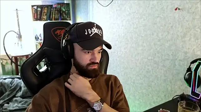 Show de _Serious_Man na webcam