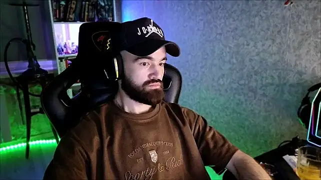 Show de _Serious_Man na webcam