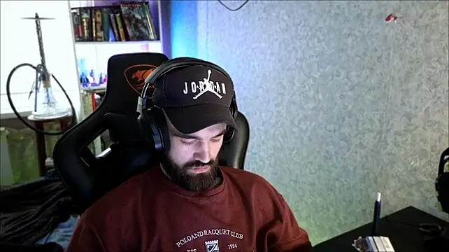 Show de _Serious_Man na webcam