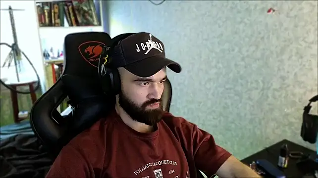 Show de _Serious_Man na webcam