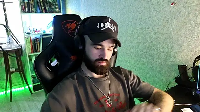 Show de _Serious_Man na webcam