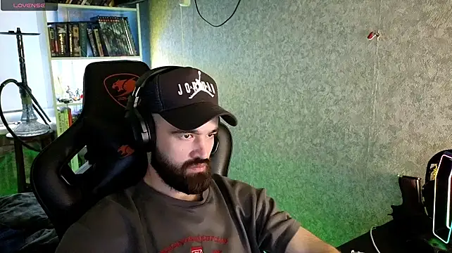 Show de _Serious_Man na webcam