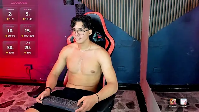Axxel_Muscle Webcam Show