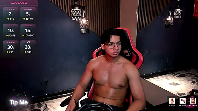 Axxel_Muscle Webcam show