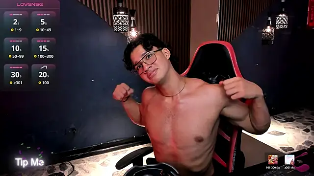 Show webcam de Axxel_Muscle