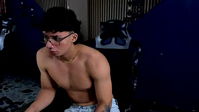 Show de Axxel_Muscle na webcam