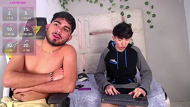 Show modela Michael_and_twinkk na web-kameri