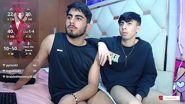 Michael_and_twinkk Pertunjukan Webcam