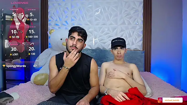 Michael_and_twinkk webkamerás műsora