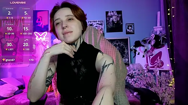 vixen_noir élő XXX-chatje