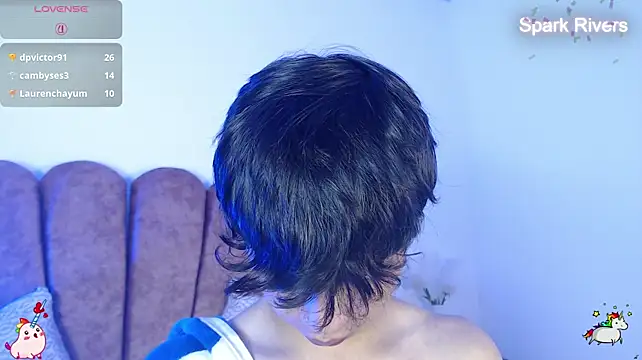 SparkRiversのウェブカメラショー