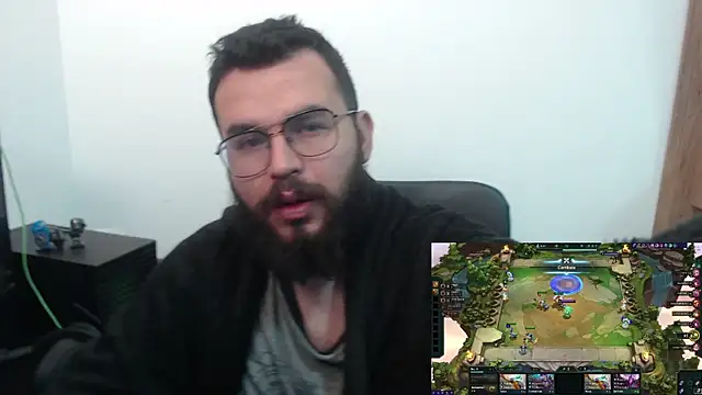 Show de 3d_amigo na webcam
