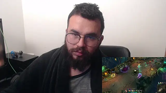 Show de 3d_amigo na webcam
