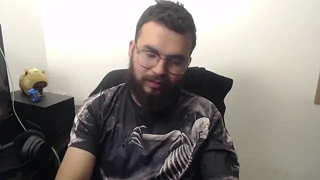 Show de 3d_amigo na webcam