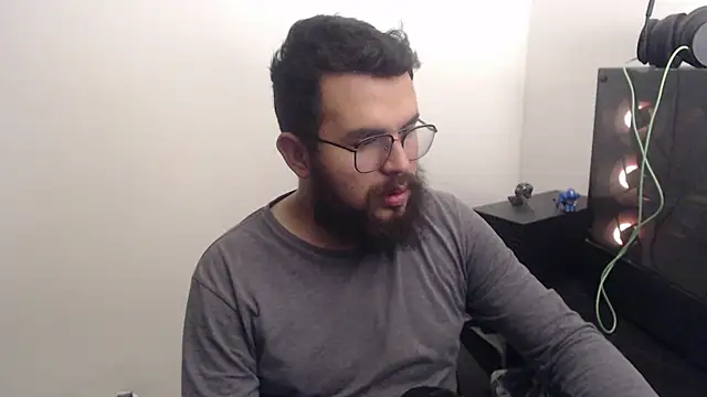 Show de 3d_amigo na webcam