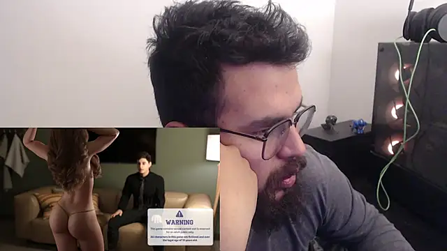 Show de 3d_amigo na webcam