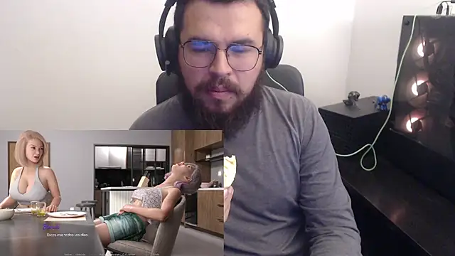 Show modela 3d_amigo na web-kameri
