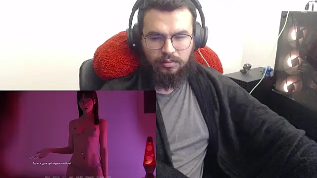 Show de 3d_amigo na webcam