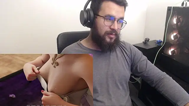 Show modela 3d_amigo na web-kameri