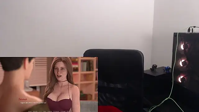 Show modela 3d_amigo na web-kameri