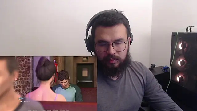Show de 3d_amigo na webcam