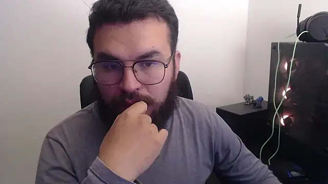 Show de 3d_amigo na webcam