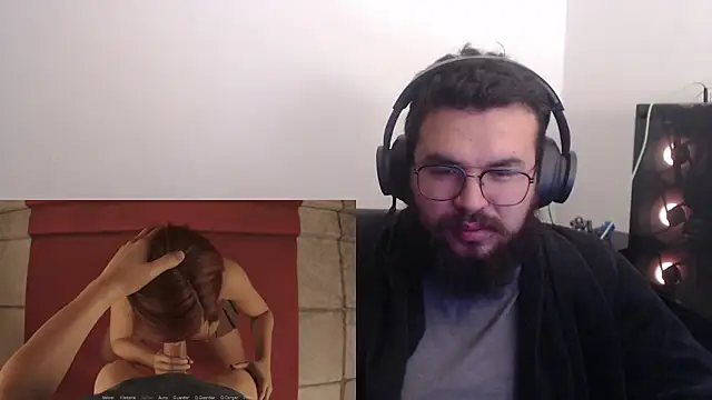 Show de 3d_amigo na webcam