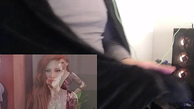 Show de 3d_amigo na webcam