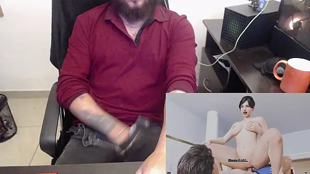 Show de 3d_amigo na webcam