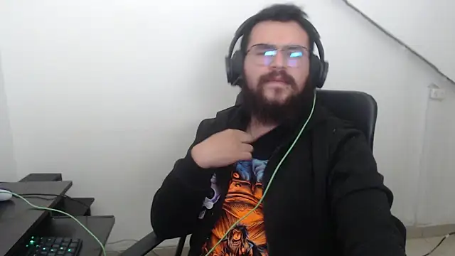 Show de 3d_amigo na webcam