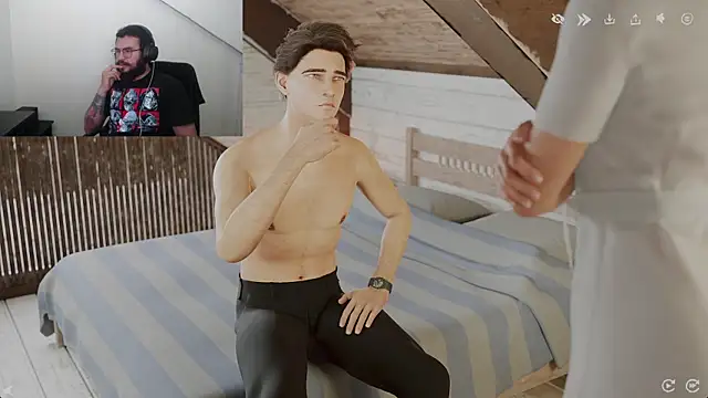 Show modela 3d_amigo na web-kameri