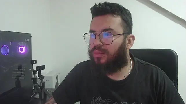Show de 3d_amigo na webcam