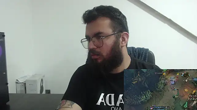 Show de 3d_amigo na webcam