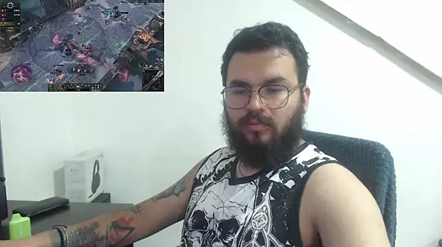 Show modela 3d_amigo na web-kameri