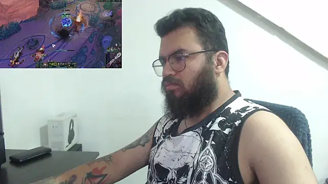 הופעת וובקאם של 3d_amigo
