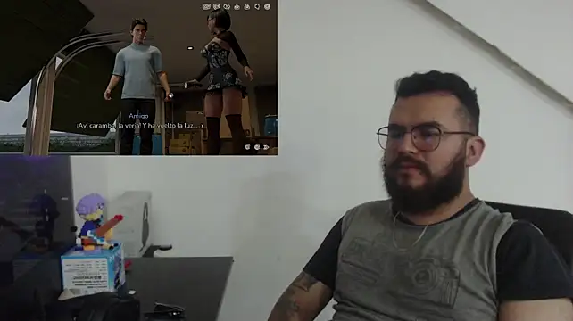 הופעת וובקאם של 3d_amigo